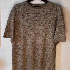 Jhane Barnes 100% Silk Short Sleeve Women’s Knit Top Medium VTG